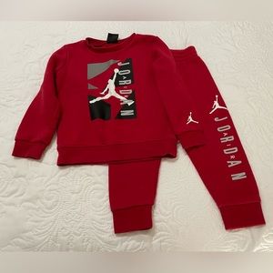 LIKE NEW AIR Jordan Toddler Sweatsuit 3T